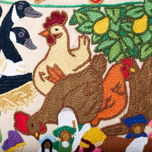 Load image into Gallery viewer, 12 Days of Christmas Hand-Embroidered Pillow Pillow catstudio