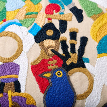 Load image into Gallery viewer, 12 Days of Christmas Hand-Embroidered Pillow Pillow catstudio