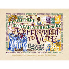 Load image into Gallery viewer, 19th Amendment Fine Art Print Art Print catstudio