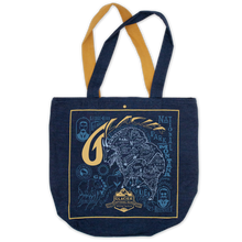 Load image into Gallery viewer, Glacier Park Denim Tote Bag