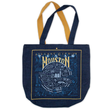 Load image into Gallery viewer, Houston Denim Tote Bag