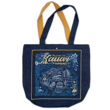 Load image into Gallery viewer, Kauai Denim Tote Bag