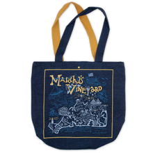 Load image into Gallery viewer, Martha’s Vineyard Denim Tote Bag