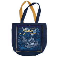 Load image into Gallery viewer, Maui Denim Tote Bag