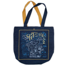 Load image into Gallery viewer, Michigan Denim Tote Bag
