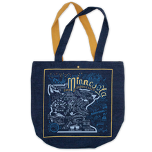 Load image into Gallery viewer, Minnesota Denim Tote Bag