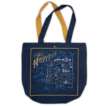 Load image into Gallery viewer, Mississippi Denim Tote Bag