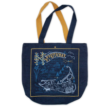 Load image into Gallery viewer, Nantucket Denim Tote Bag