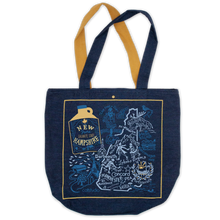 Load image into Gallery viewer, New Hampshire Denim Tote Bag