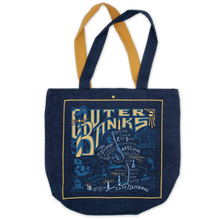 Load image into Gallery viewer, Outer Banks Denim Tote Bag