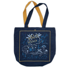 Load image into Gallery viewer, Palm Springs Denim Tote Bag