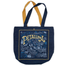 Load image into Gallery viewer, Petaluma Denim Tote Bag