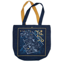 Load image into Gallery viewer, San Diego Denim Tote Bag