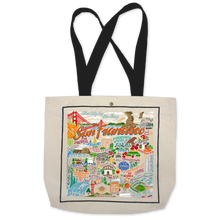 Load image into Gallery viewer, San Francisco City Tote Bag