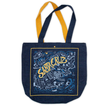 Load image into Gallery viewer, Santa Cruz Denim Tote Bag