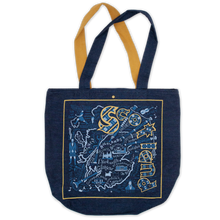 Load image into Gallery viewer, Scotland Denim Tote Bag