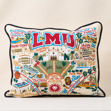 Load image into Gallery viewer, Loyola Marymount University Collegiate Embroidered Pillow