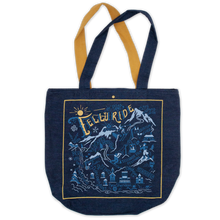 Load image into Gallery viewer, Ski Telluride Denim Tote Bag