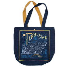 Load image into Gallery viewer, Tennessee Denim Tote Bag