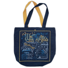 Load image into Gallery viewer, Wyoming Denim Tote Bag