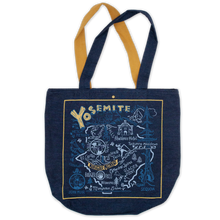 Load image into Gallery viewer, Yosemite Denim Tote Bag