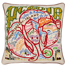 Load image into Gallery viewer, Acadia Hand-Embroidered Pillow Pillow catstudio