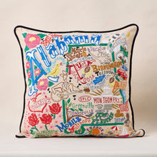 Load image into Gallery viewer, Alabama Hand-Embroidered Pillow Pillow catstudio