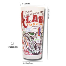 Load image into Gallery viewer, Alabama, University of Collegiate Drinking Glass Glass catstudio