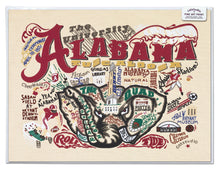Load image into Gallery viewer, Alabama, University of Collegiate Fine Art Print Art Print catstudio