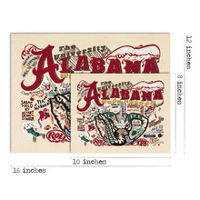 Load image into Gallery viewer, Alabama, University of Collegiate Fine Art Print Art Print catstudio