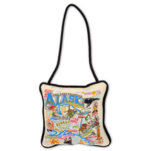 Load image into Gallery viewer, Alaska woven Mini Pillow Ornament by catstudio