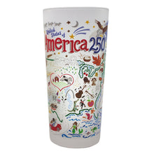 Load image into Gallery viewer, America 250 Drinking Glass Glass catstudio