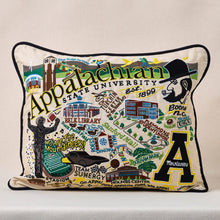 Load image into Gallery viewer, Appalachian State University Collegiate Embroidered Pillow Pillow catstudio