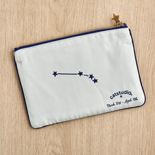 Load image into Gallery viewer, Aries Astrology Zip Pouch Pouch catstudio