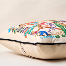 Load image into Gallery viewer, Arizona Hand-Embroidered Pillow Pillow catstudio
