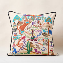Load image into Gallery viewer, Arizona Hand-Embroidered Pillow Pillow catstudio