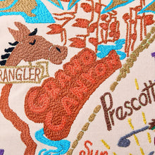 Load image into Gallery viewer, Arizona Hand-Embroidered Pillow Pillow catstudio