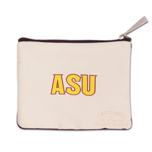 Load image into Gallery viewer, Arizona State University Collegiate Zip Pouch Pouch catstudio