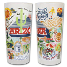 Load image into Gallery viewer, Arizona, University of Collegiate Drinking Glass Glass catstudio