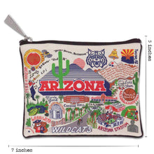 Load image into Gallery viewer, Arizona, University of Collegiate Zip Pouch Pouch catstudio