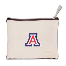 Load image into Gallery viewer, Arizona, University of Collegiate Zip Pouch Pouch catstudio