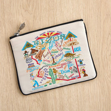 Load image into Gallery viewer, Arizona Zip Pouch - Natural Pouch catstudio
