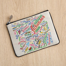 Load image into Gallery viewer, Arkansas Zip Pouch - Natural Pouch catstudio