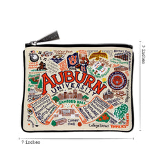 Load image into Gallery viewer, Auburn University Collegiate Zip Pouch Pouch catstudio