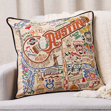 Load image into Gallery viewer, Austin Hand-Embroidered Pillow Pillow catstudio