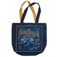 Load image into Gallery viewer, Australia Denim Tote Bag Denim Tote Bag catstudio