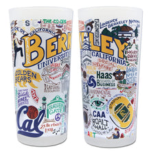 Load image into Gallery viewer, Berkeley, UC (Cal) Collegiate Drinking Glass Glass catstudio