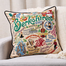 Load image into Gallery viewer, Berkshires Hand-Embroidered Pillow Pillow catstudio