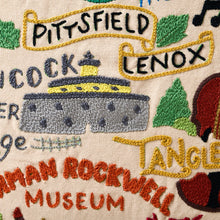 Load image into Gallery viewer, Berkshires Hand-Embroidered Pillow Pillow catstudio