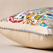 Load image into Gallery viewer, Bermuda Hand-Embroidered Pillow Pillow catstudio